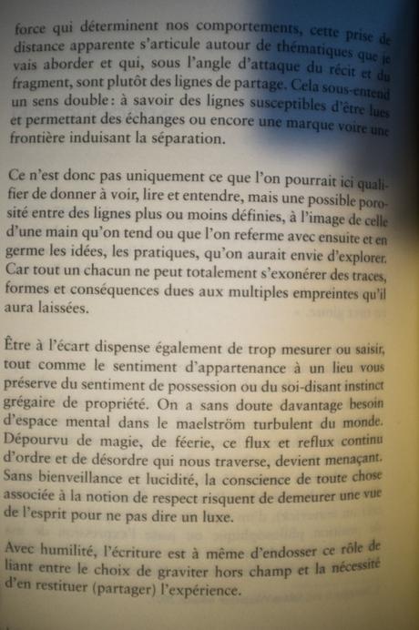 Introduction, A l'écart, André Bucher, éditions Le mot et le...
