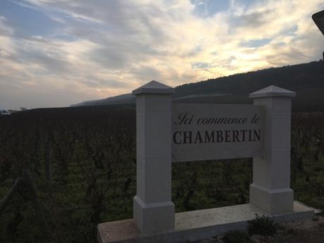 Ici commence le (Roi) Chambertin...