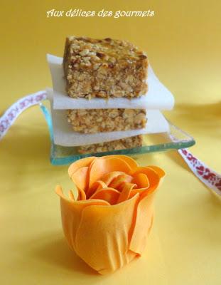 NOUGAT AU CARAMEL ET AU MIEL