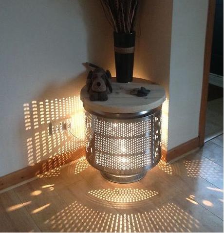 15 idées originales pour réutiliser les tambours de machine à laver
