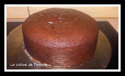 Tuto gâteau Raiponce (Molly cake au chocolat ganache framboise)