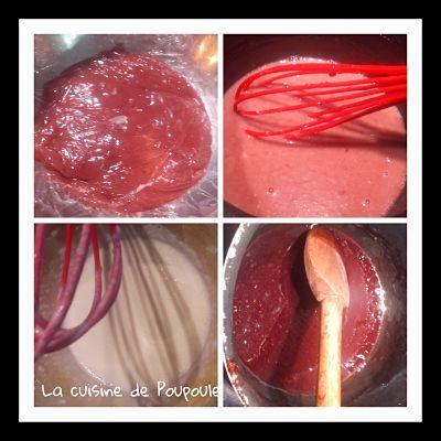 Tuto gâteau Raiponce (Molly cake au chocolat ganache framboise)