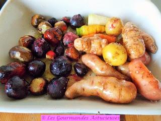 Légumes d'hiver confits et sauce à la cacahuète (Vegan) Légumes d'hiver confits et sauce à la cacahuète (Vegan)
