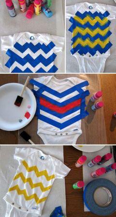 Des idées créatives pour orner les vêtements de bébé