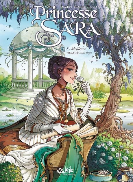 Couverture Princesse Sara, tome 08 : Meilleurs voeux de mariage