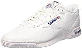 Reebok Ex-O-Fit Lo Clean Logo Int, Baskets Basses Homme, AR3169_39 EU_White/Royal Blue/Royal Blue, 43 EU