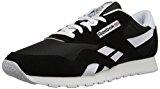 Reebok Classic Nylon, 36088 Sneakers Basses, Homme, Multicolore (Schwarz/Weiß), 42