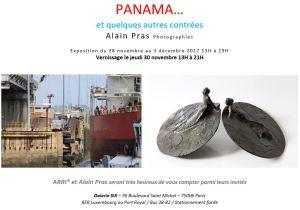 Galerie SIX  exposition ALAIN PRAS  « Panama…. et quelques autres contrées 28 Novembre au 3 Décembre 2017