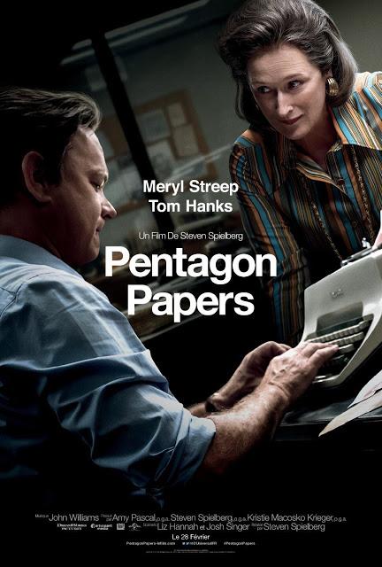 Affiche VF pour Pentagon Papers (The Post) de Steven Spielberg
