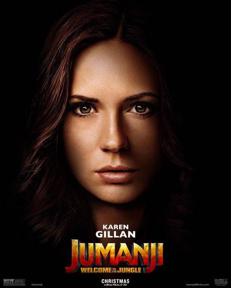 Nouvelles affiches personnages US pour Jumanji : Bienvenue dans la Jungle de Jake Kasdan