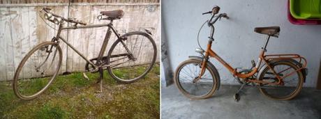 A la recherche de vieux vélos d'occasion - upcycling customisation vélo