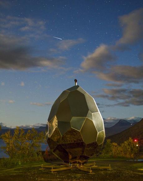 Le Solar Egg du jardin de l’Institut Suédois