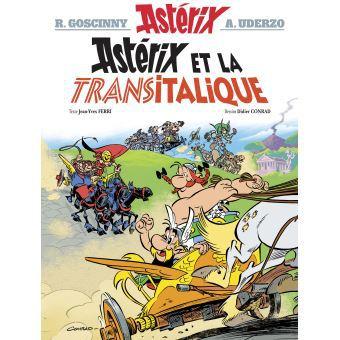 Astérix et la transitalique de Jean- Yves Ferri et Didier Conrad