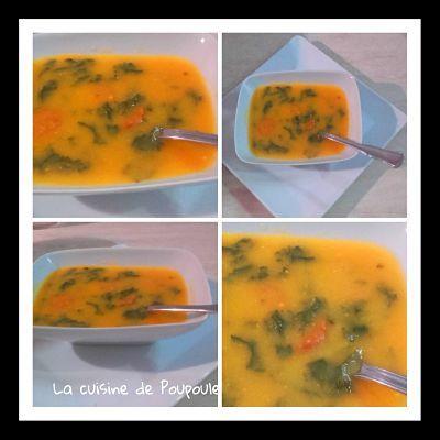 Velouté de chou Kale et pommes de terre au thermomix ou sans Velouté de chou Kale et pommes de terre au thermomix ou sans