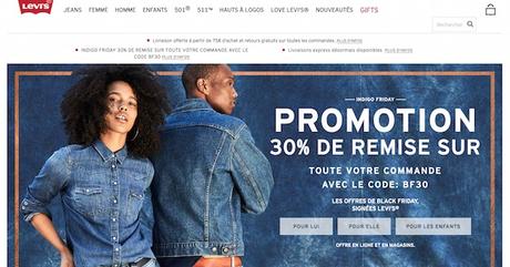 Black Friday ! Les bons plans de dingue c’est ici ! bon plan black friday promo levis