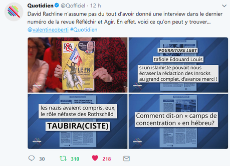 #Rachline #FN dans le journal antisémite et homophobe R&A #antifa #Rachline #FN dans le journal antisémite et homophobe R&A #antifa