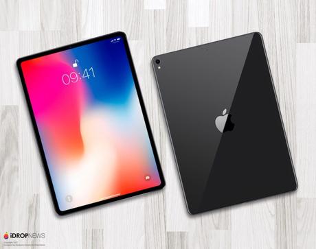 iPad Pro : un concept inspiré de l’iPhone X imagine le modèle de 2018