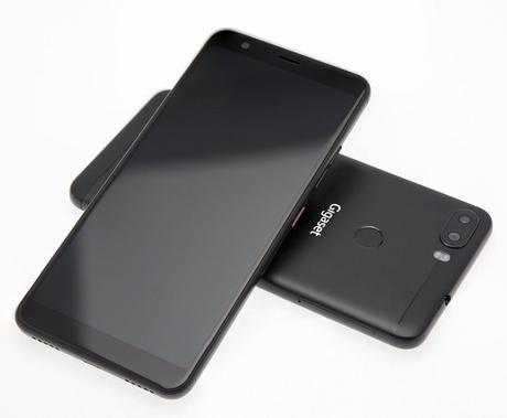 Smartphone Gigaset GS370 avec écran 18:9, lecteur d’empreinte et double capteur photo