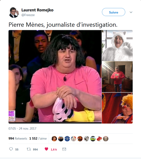 Pierre Ménès : journaliste (rires) Pierre Ménès : journaliste (rires)