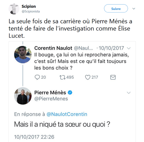 Pierre Ménès : journaliste (rires)