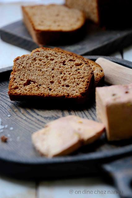 Pain d'épices pour foie gras