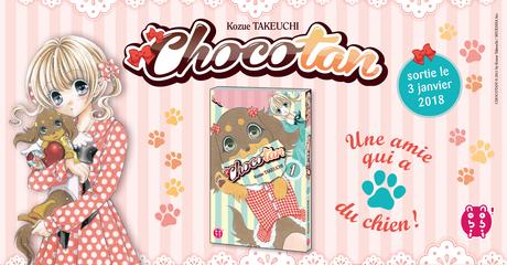 Le manga Chocotan de Kozue TAKEUCHI annoncé chez nobi nobi !