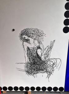 Une visite d’ un atelier d’artiste —- celui de AKI KURODA