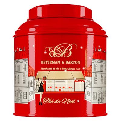 Les Boites de thés de Noël Betjeman & Barton