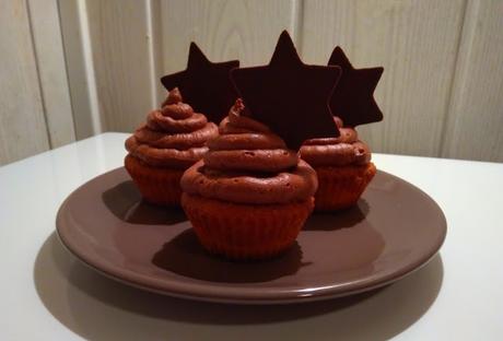 Cupcakes de Noël : Orange et chocolat