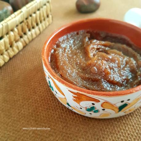 Crème de marrons maison Crème de marrons maison