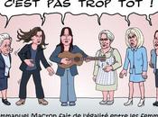 Macron garant l'égalité entre femmes hommes