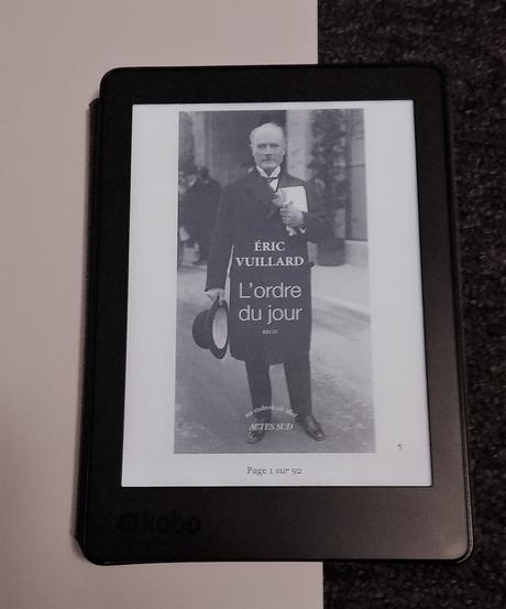 L'ordre du jour de Eric VUILLARD