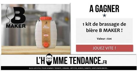 Jeu concours Kit de brassage de bière B MAKER