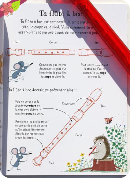 Coffret La flûte à bec pour débutants - éditions Usborne