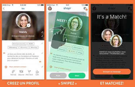 Shapr, l’application qui ringardise le networking à l’ancienne