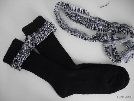 DIY mode – 2 customisations de chaussettes