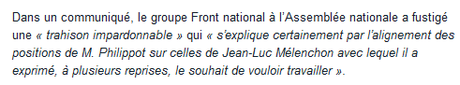 #LesPatriotes et leur belle prise de guerre (au #FN) sent le rance #LesPatriotes et leur belle prise de guerre (au #FN) sent le rance