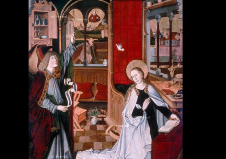 Annonciation 1460-1470 Meister von Maria am Gestade Wien, Maria am Gestade