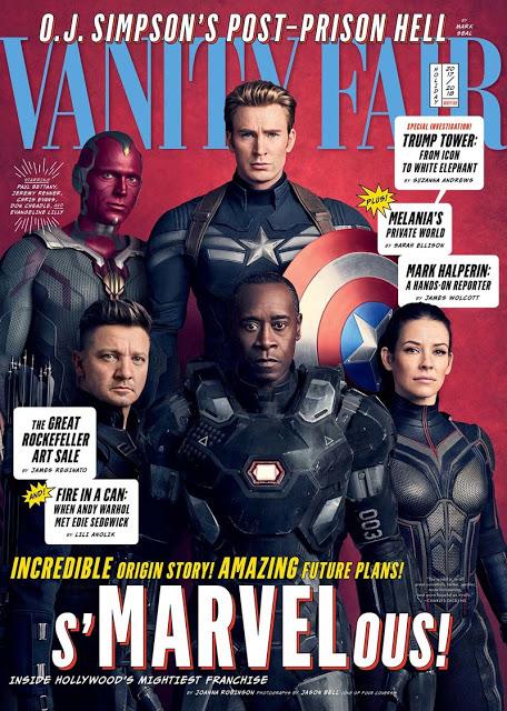 Avengers : Infinity War squatte la couverture du dernier numéro de Vanity Fair !