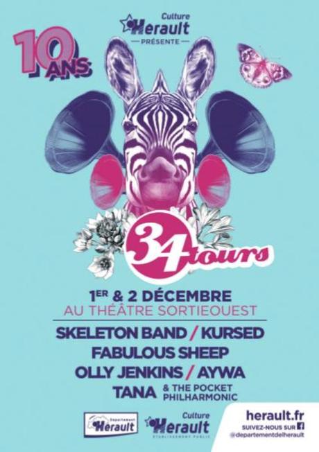 Soirées 34 Tours spécial à SortieOuest les 1er et 2 décembre