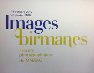 Musée National des Arts Asiatiques -Guimet-  « Images Birmanes »- Trésors photographiques- jusqu’au 22 Janvier 2018