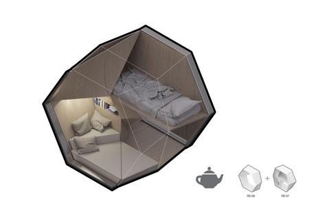 New York : des chambres individuelles suspendues au profit des sans-abris New York : des chambres individuelles suspendues au profit des sans-abris