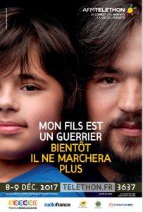 telethon campgne 2017 Mon fils est un guerrier