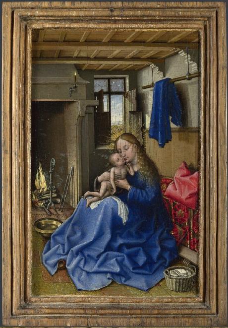 4.3 Premiers instants du Nouveau Testament Atelier de Campin, The Virgin and Child in an Interior, avant 1432, National Gallery