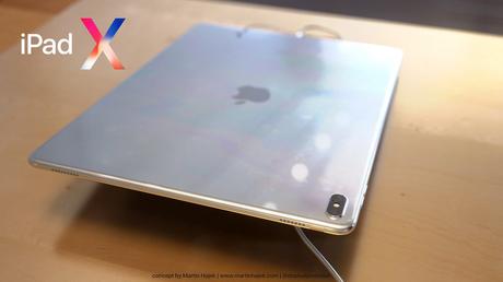 iPad X : un concept qui mélange l’iPad Pro et l’iPhone X, par Martin Hajek