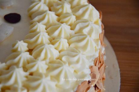 Entremet poires-chocolat