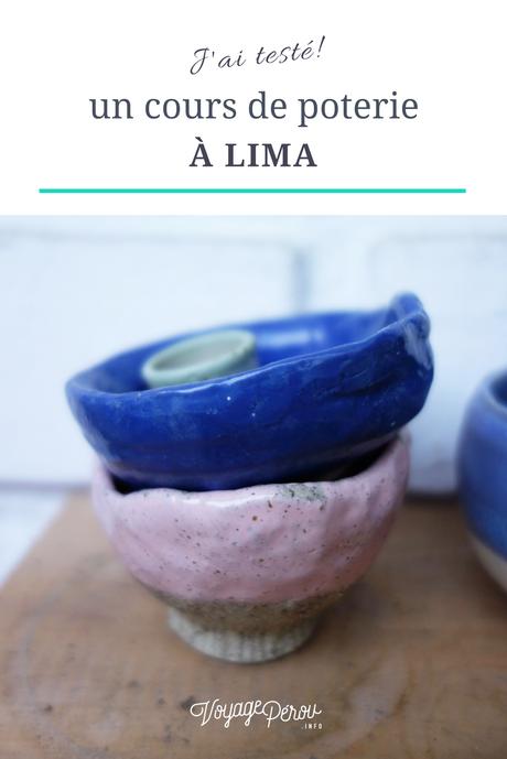 Cours de poterie à Lima