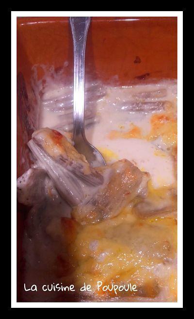 Gratin de cardons au thermomix ou  sans 