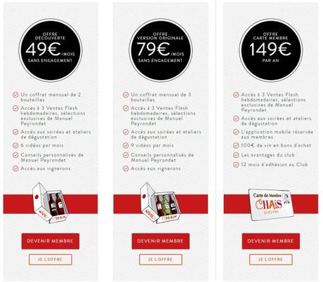 Les Formules de Chais d'Oeuvre