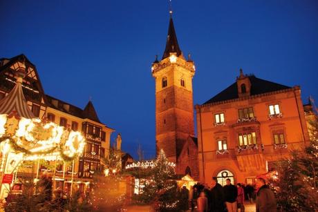 Le marché de Noël à Obernai © OT Obernai